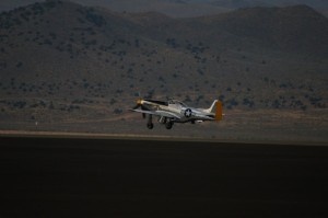 Enjoying a quiet flight after a long day