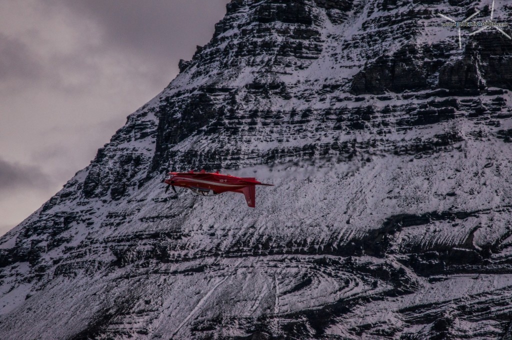 Pilatus PC-21 display at Axalp 2012