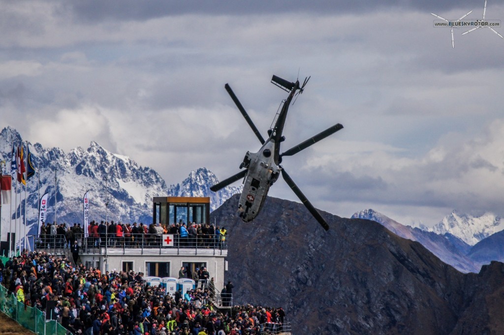 Cougar AS532 UL at Axalp 2012 during live demo