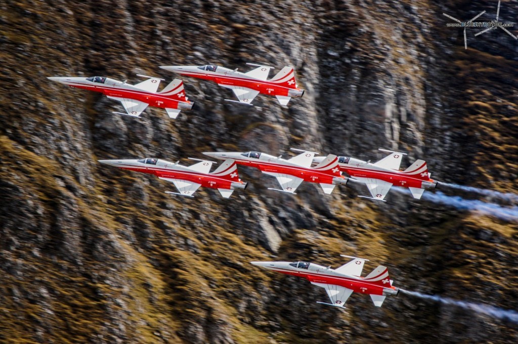 Patrouille Suisse at Axalp 2012