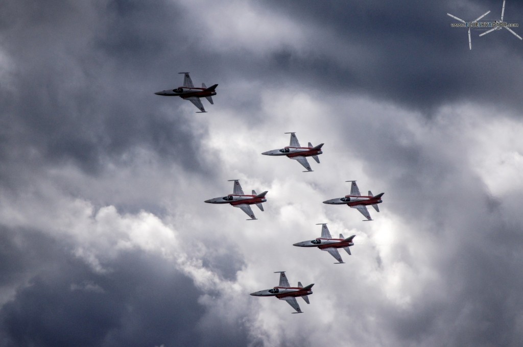 Patrouille Suisse at Axalp 2012