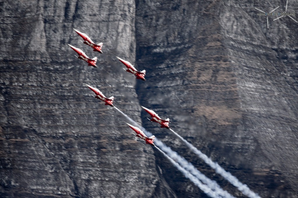 Patrouille Suisse at Axalp 2012