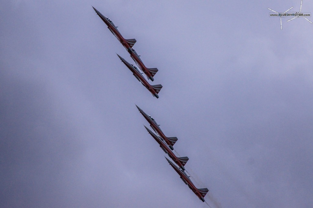 Patrouille Suisse at Axalp 2012