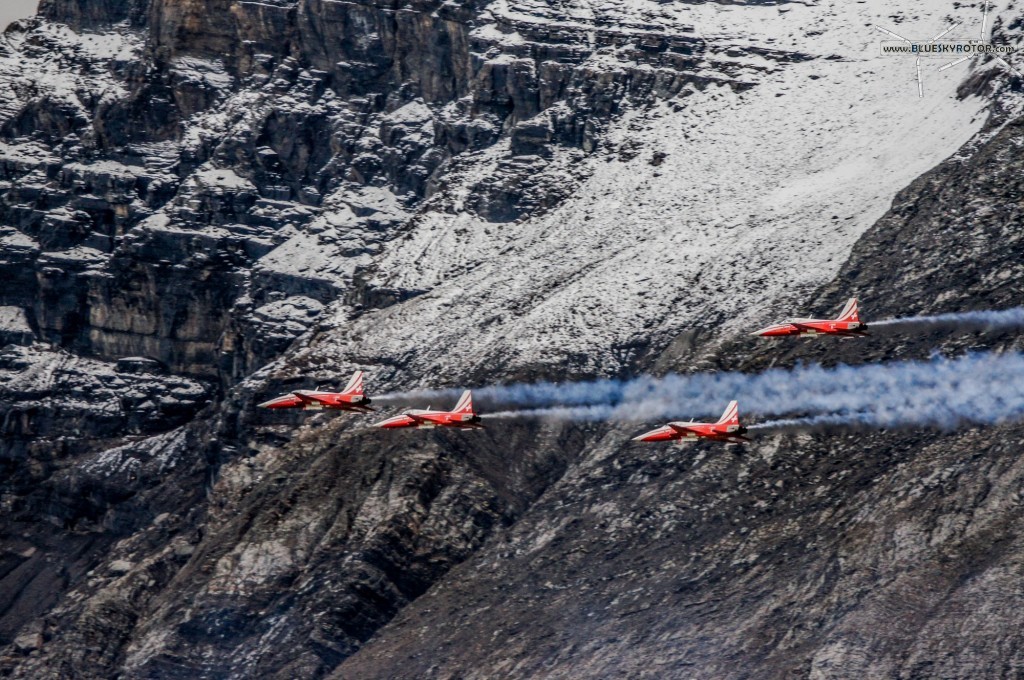 Patrouille Suisse at Axalp 2012