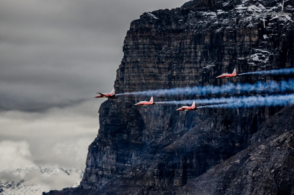 Patrouille Suisse at Axalp 2012