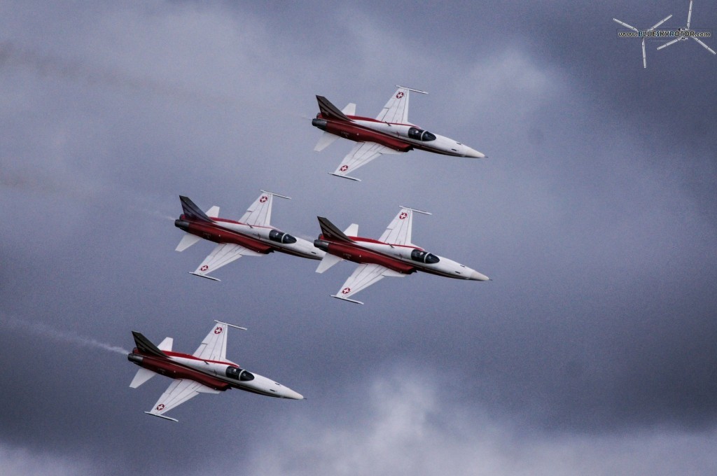 Patrouille Suisse at Axalp 2012