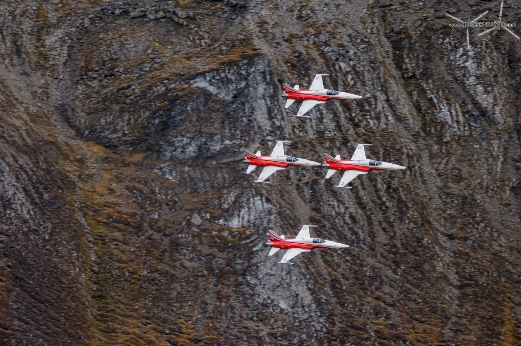 Patrouille Suisse at Axalp 2012