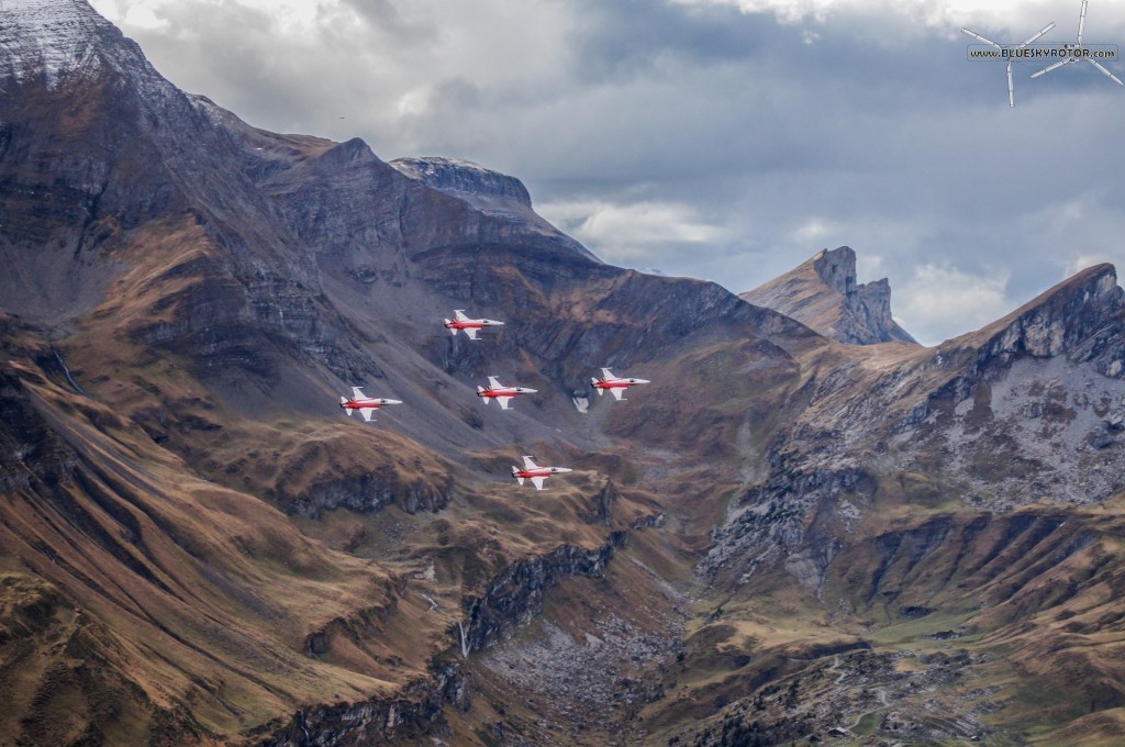 Patrouille Suisse at Axalp 2012