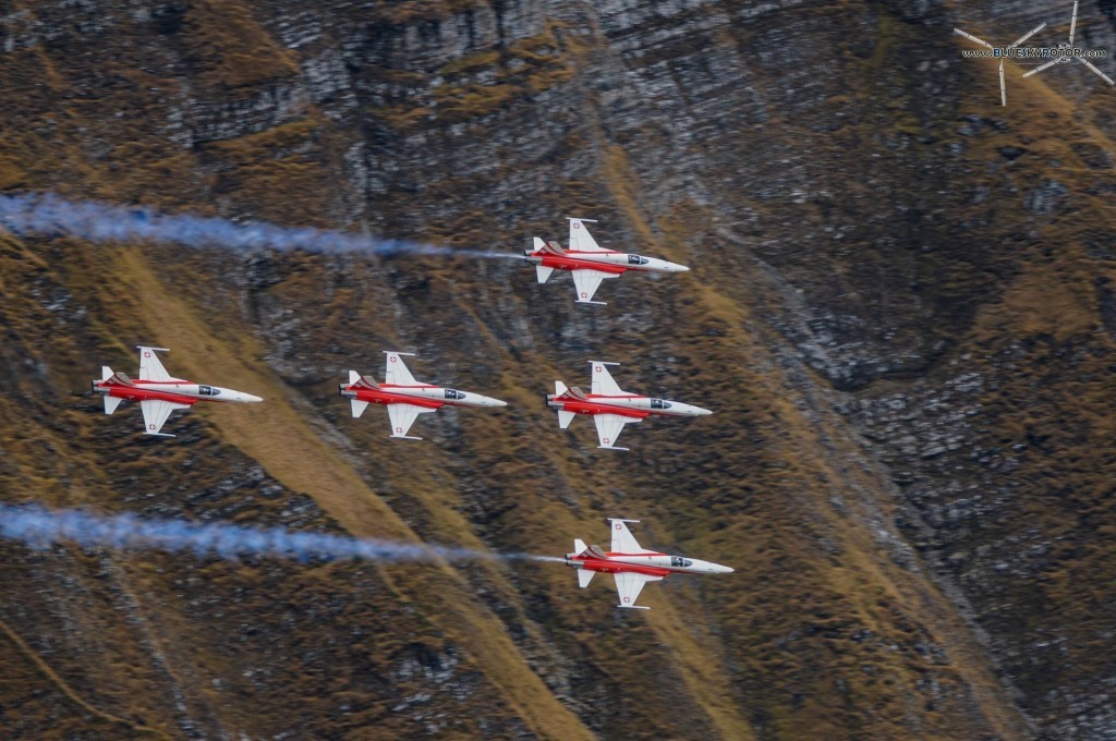 Patrouille Suisse at Axalp 2012