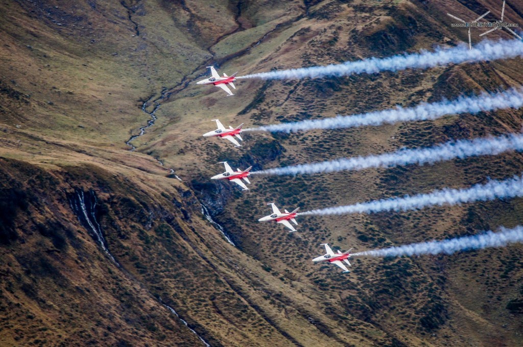 Patrouille Suisse at Axalp 2012