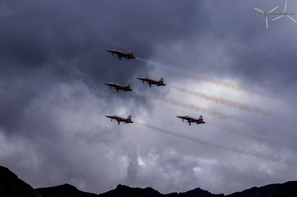 Patrouille Suisse at Axalp 2012