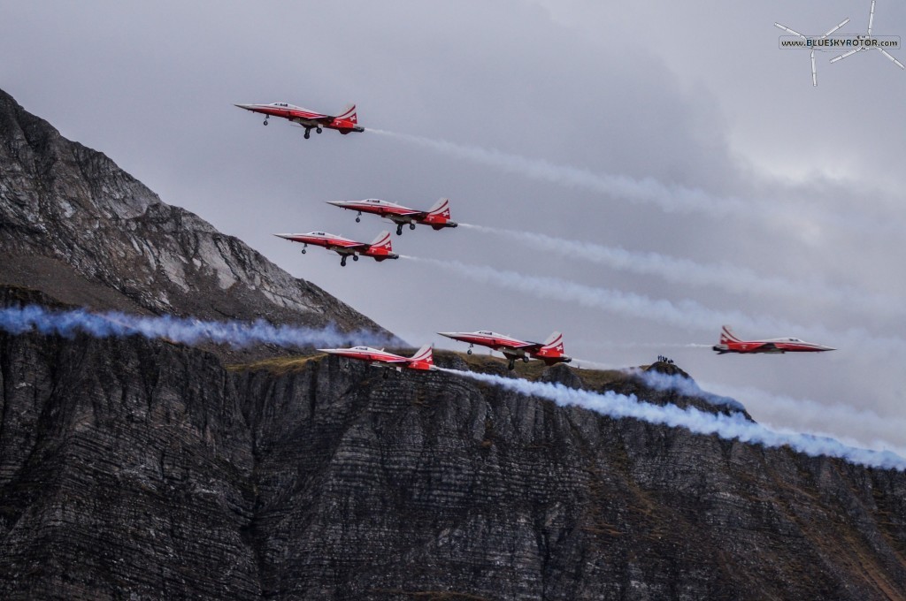 Patrouille Suisse at Axalp 2012