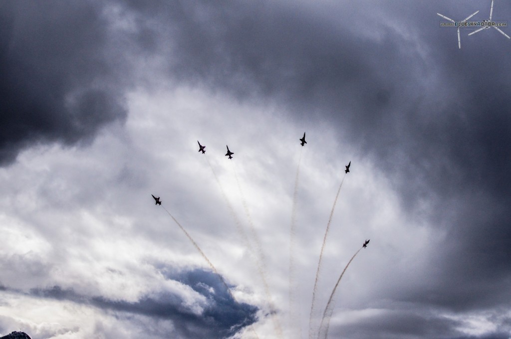 Patrouille Suisse at Axalp 2012