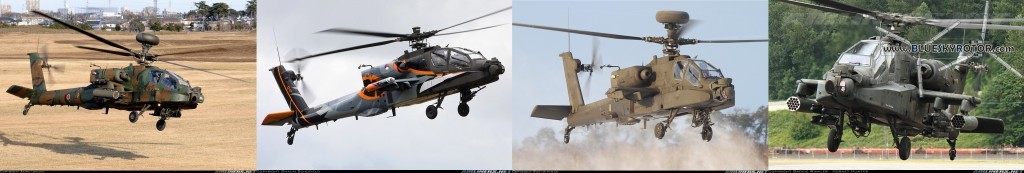 Apache AH-64 around the world