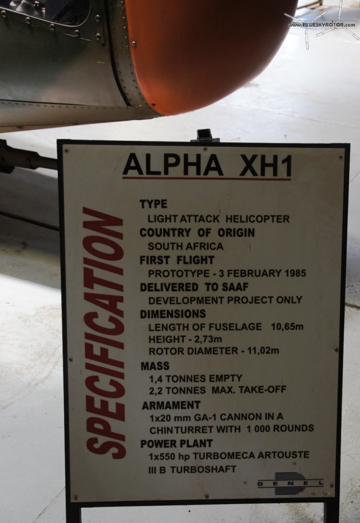 Alpha XH-1, technical performance details