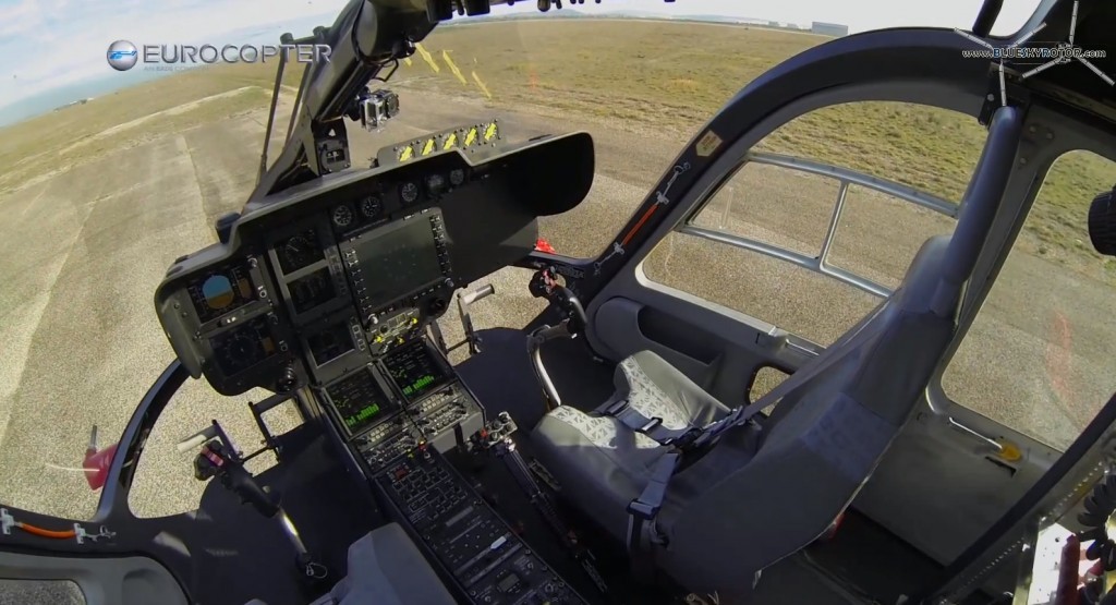 EC145 cockpit, Optionnally Piloted Vehicle