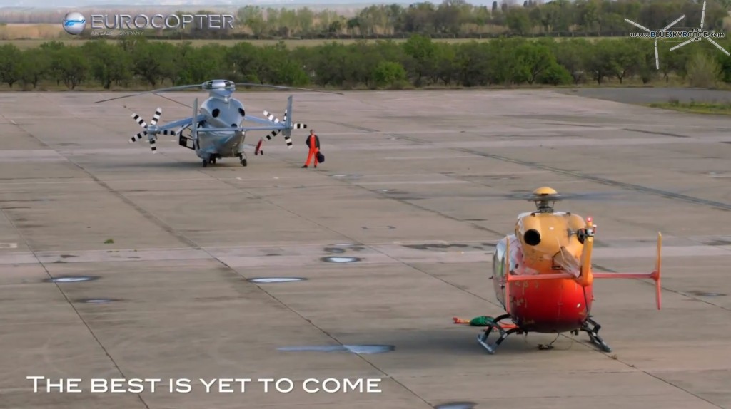 X3 and EC145 OPV on ground -"the best is yet to come"