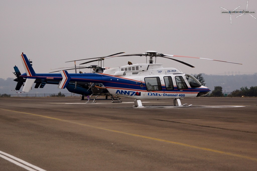 Bell 407 at FAGC airport, Gauteng province, South Africa