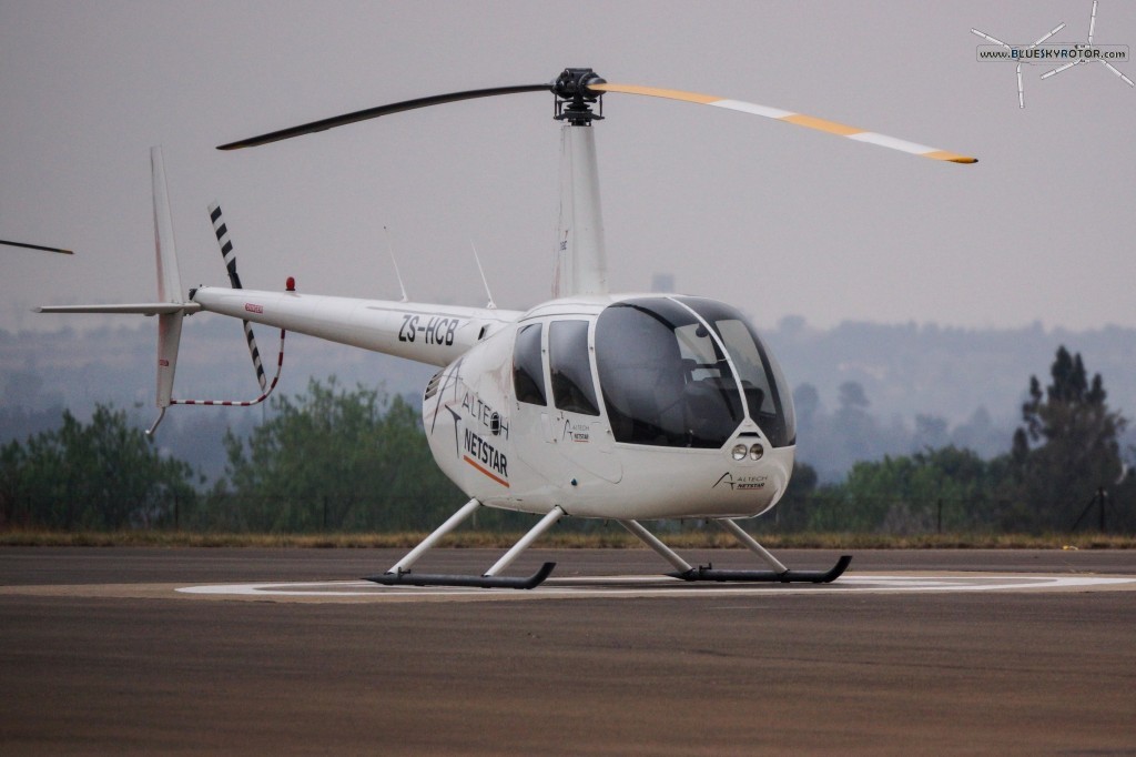 R44 at FAGC airport, Gauteng province, South Africa