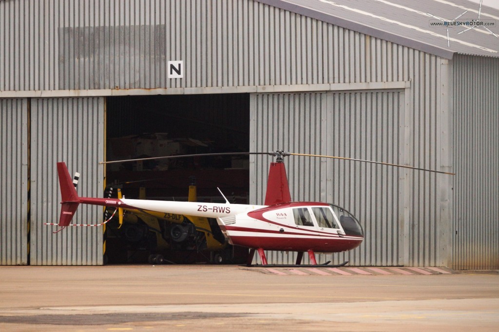 R44 at FAGC airport, Gauteng province, South Africa