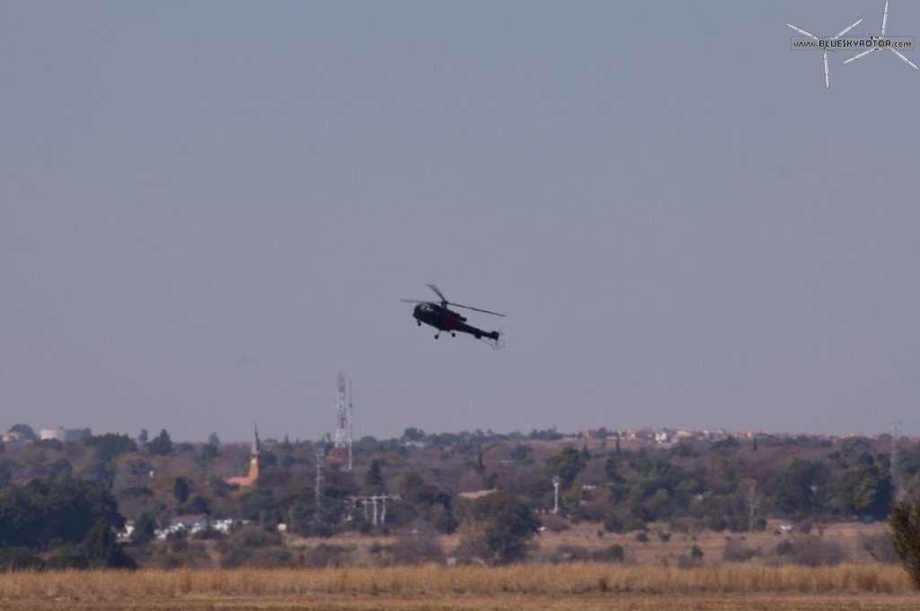 Alouette III in approach