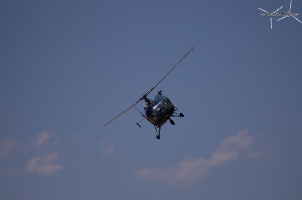 Alouette III in flight