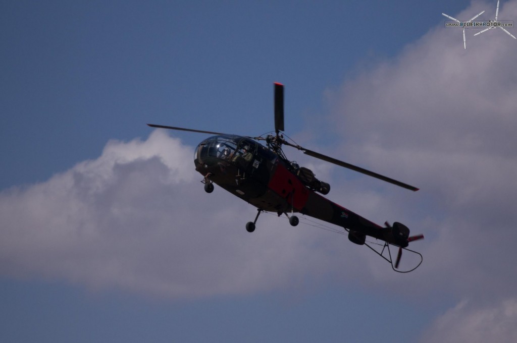 Alouette III landing