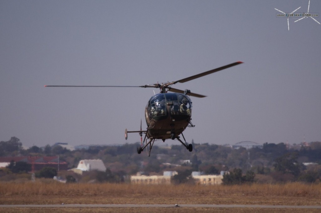 Alouette III landing