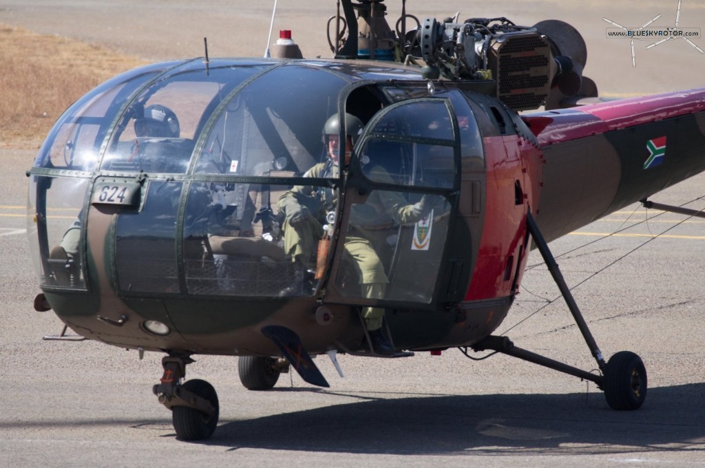 Alouette III parking