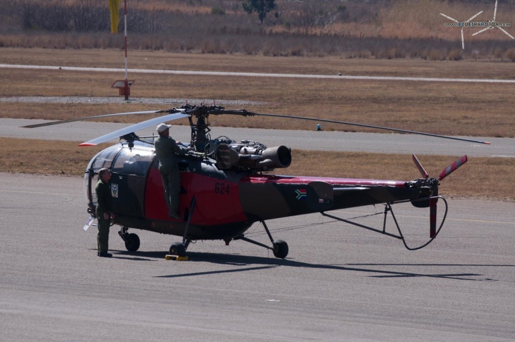 Alouette III parking