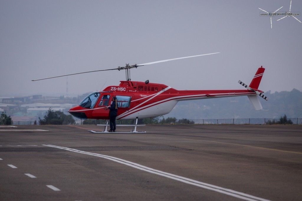 ZS-HSC, Bell 206 B3, Jet Ranger III