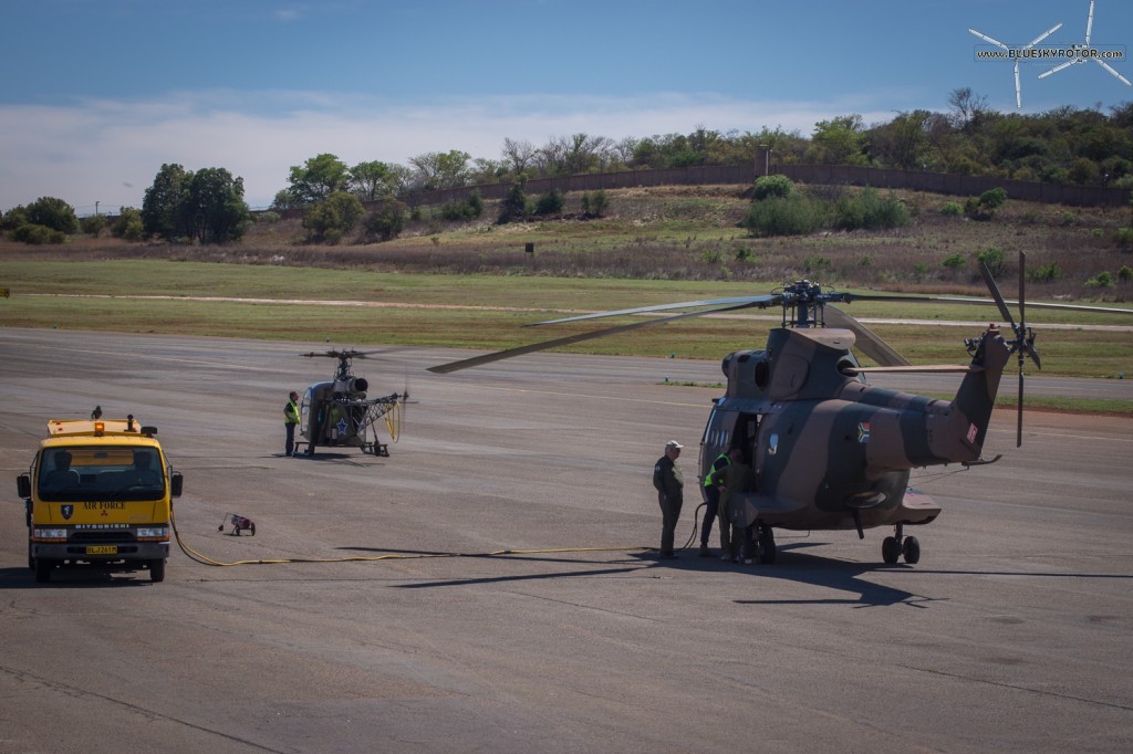 Puma and Alouette II