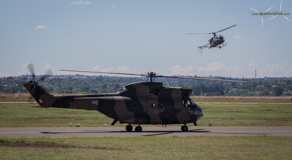 Puma and Alouette II