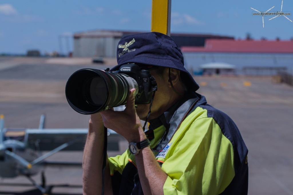 photographer at work