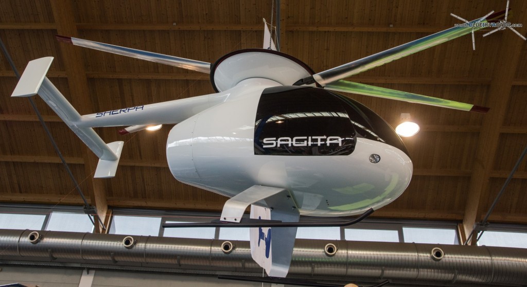 SAGITA helicopter mock up