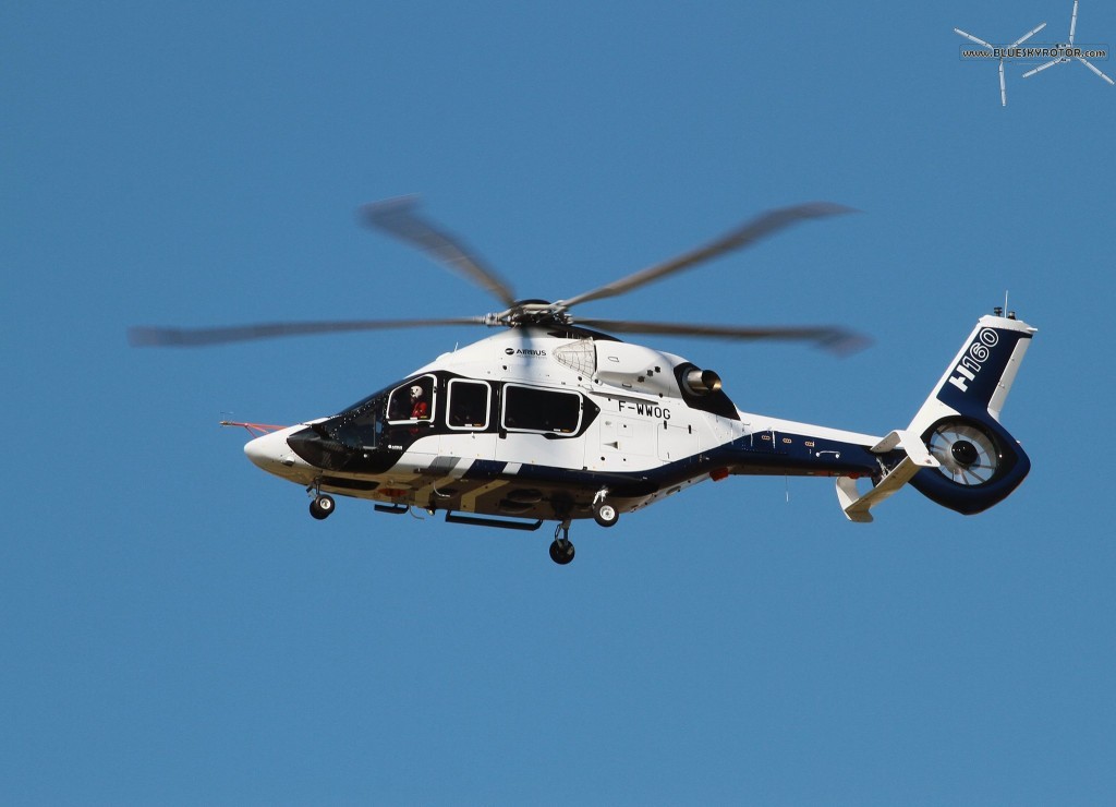 Maiden flight of the Airbus Helicopters H160 (copyright Max Moutoussamy)