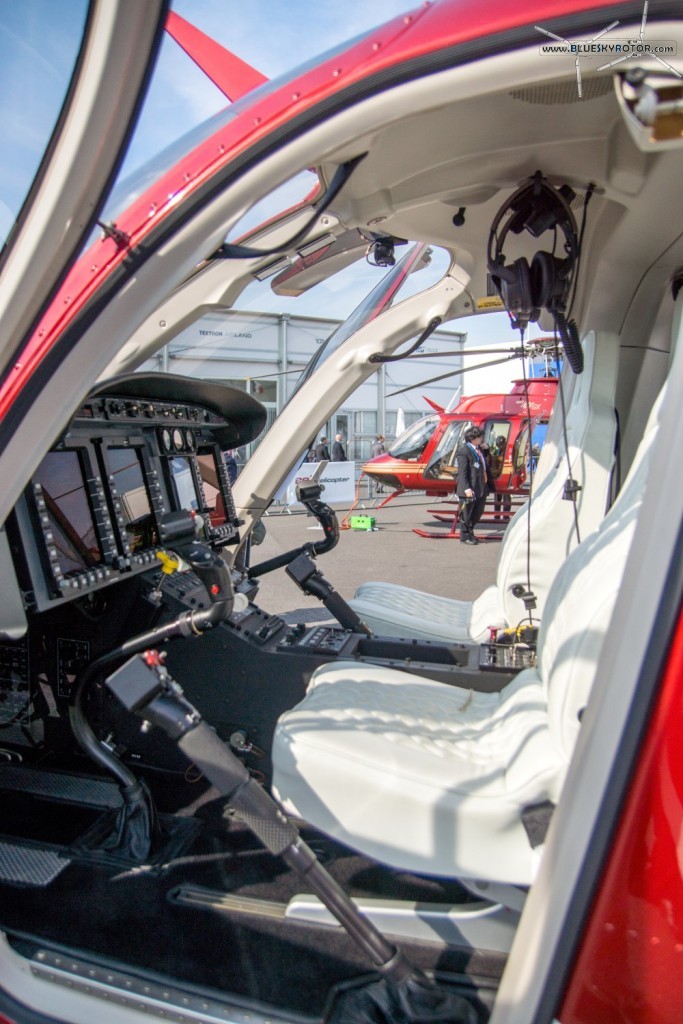 Bell 429 WLG, cockpit