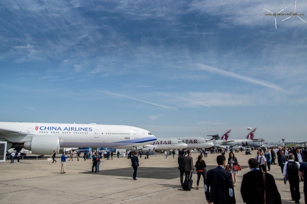 Paris Air Show: mostly planes