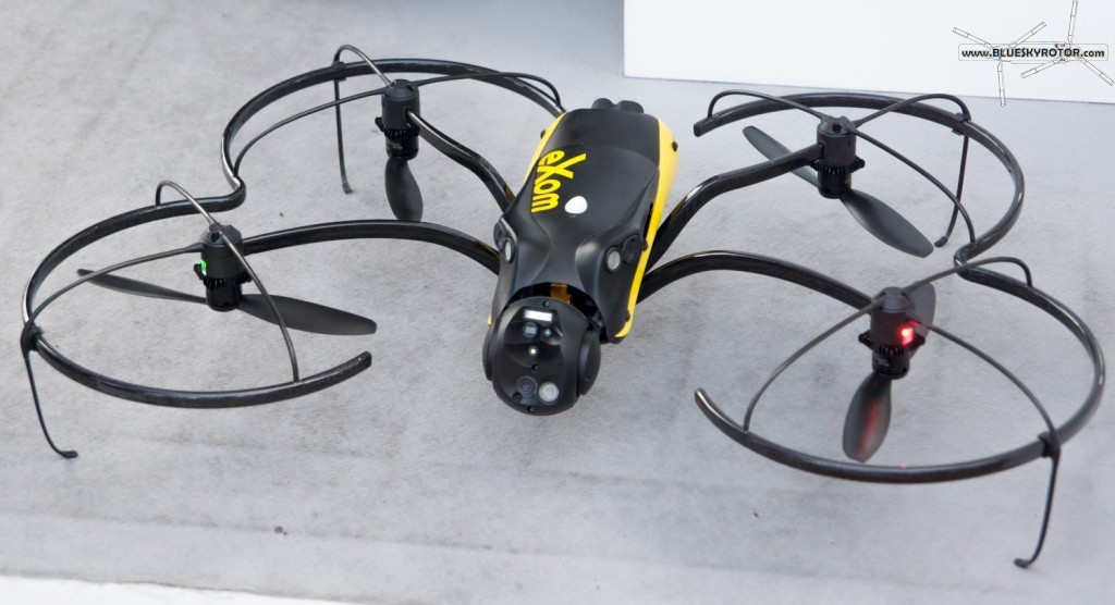 eXom drone with TV and IR cameras