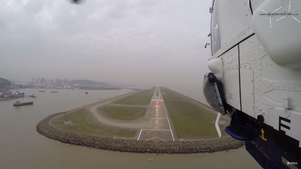 final landing in Macau