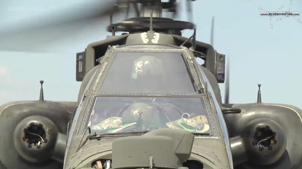 Apache AH-64D ready take-off