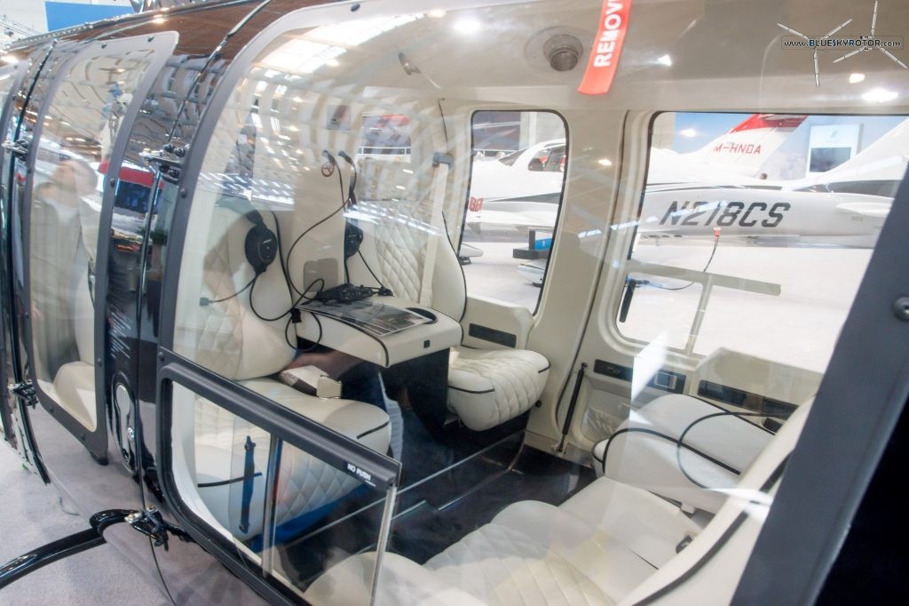 Bell 407 GXP interior