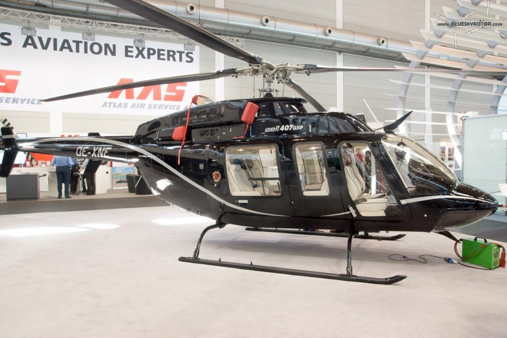 Bell 407 GXP side