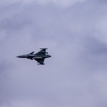 Saab Gripen F flight demo at Axalp 2012