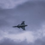 Saab Gripen F flight demo at Axalp 2012