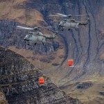 Cougar AS532 UL at Axalp 2012 with bambi bucket