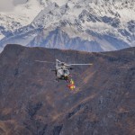 EC635 on rescue demo at Axalp Fliegerschiessen 2012