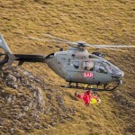 EC635 on rescue demo at Axalp Fliegerschiessen 2012