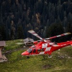 A109 SP of Swiss REGA on rescue duty at Axalp 2012