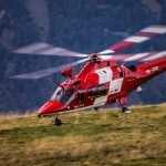 A109 SP of Swiss REGA on rescue duty at Axalp 2012